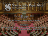 Convegno Cybersecurity in UE 28 maggio, Roma Sala Istituto di Santa Maria in Aquiro in Piazza Capranica, 72 a Roma presso il Senato della Repubblica